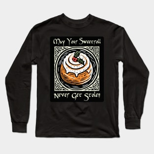 Skyrim Sweetroll Greetings Long Sleeve T-Shirt